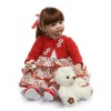 24'' Sweet Doris Toddler Doll Girl Realistic s Gift To Children