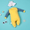Real cartoon lion yellow jumpsuit for 22'' reborn baby doll boy