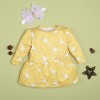 fawn yellow dress for 22'' reborn baby doll girl