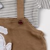 Reborn Dolls Baby Clothes Brown Outfits for 20"- 22" Reborn Doll Girl Baby Clothing sets