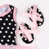Reborn Dolls Baby Clothes Pink Outfits for 20"- 22" Reborn Doll Girl Baby Clothing sets