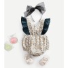 short sleeve suit, suitable for 20"-22" rebirth doll girl baby costume suit