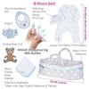 [It's a Boy!] Adoption Reborn Baby Essentials-8pcs Gift Set