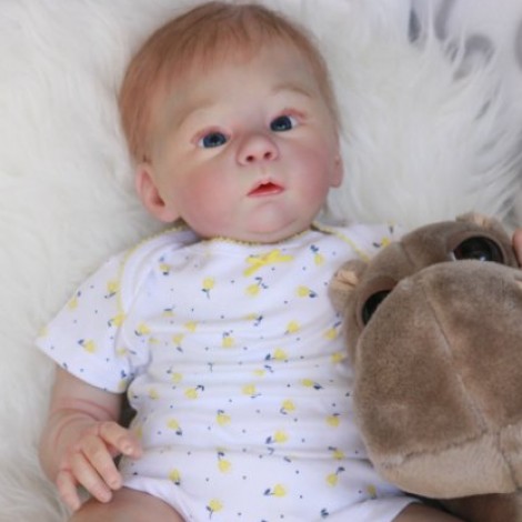 21'' SoftTouch Real Lifelike Tobias Reborn Baby Doll Boy