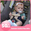 [Christmas Gifts] 22'' Sweet denise With Sound Reborn Doll Girl Realistic s Gift Lover