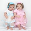 22'' Kids Reborn Lover Full Silicone Twins