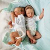 17inch Truly Look Real Reborn Twins Baby Girl Dolls Alessia and Alexiane, Birthday Gift