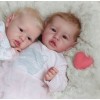 Truly Reborn doll Twins Sister 22" Kevina & Kaliyah , Best Gift  for Children 3+