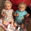 22'' Realistic Reborn Twins Sister Marrisa and Rosson Truly Baby Doll Girl, Birthday Gift