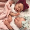 17" Sweet Sleeping Dreams Reborn Twins Sister Elsie and Frances Truly Baby  Girl, Birthday Gift