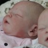 17.5 '' Real Lifelike Twins Sister andre and andrew Reborn Baby Doll Boy