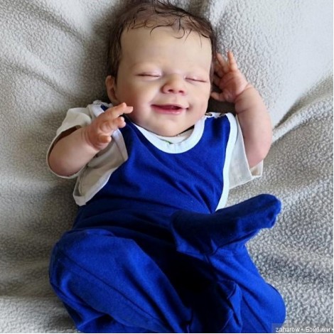 Realistic 20'' Kids Play Gift Lovely Carter  Reborn Baby Doll Boy - So Truly Lifelike Baby
