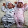 17'' Lifelike Realistic Twins Sister Renata and Jayleen Reborn Baby Doll Girl