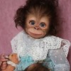 Real Lifelike Baby Monkey Reborn Doll Named Smithea