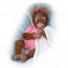 "Chaffins Needs A Cuddle" Baby Monkey Reborn Doll