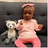 22'' Truly Shari Reborn Baby Doll Girl, Handmade Realistic Baby Doll for Girls