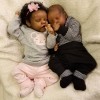17" Sweet Sleeping Twins Sister Batard and Briana Truly Baby Doll Girl