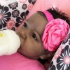 22'' Kids Reborn Lover Dallas Reborn Baby Doll Girl Toy with Coos and "Heartbeat"