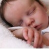 17'' Lifelike Realistic Christopher a Reborn Baby Doll Girl  with Coos and "Heartbeat"