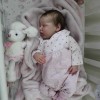 [Christmas Gifts] 17" Sanne Realistic Truly Baby Girl Doll,  Gift  with Coos and "Heartbeat"