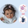 [Christmas Gifts]22'' Lifelike Alina Reborn Baby Doll Girl with Coos and ''Heartbeat''