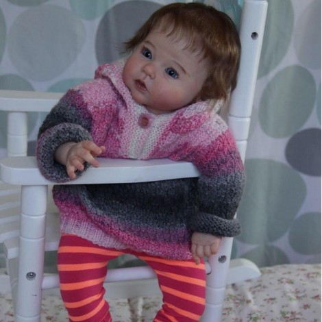 Realistic 20'' Kids Play Gift  Sadie Reborn Baby Doll Girl- So Truly Lifelike Baby